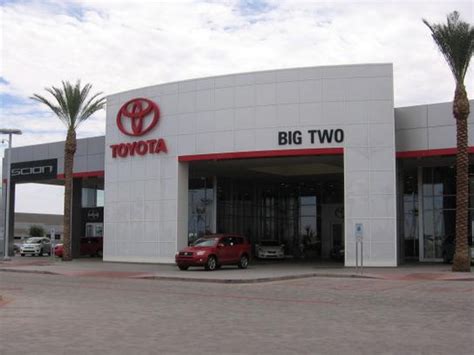 Big two toyota of chandler - Toyota dealerships near me (Chandler, AZ) Sort by: 10 dealerships within 50 mi Change. dealers within. of ... Big Two Toyota | View Inventory 1250 S Gilbert Rd, Chandler, AZ 85286 (3 mi) Open now 10:00 AM - 6:00 PM Shopper reviews . 3.7 (3) In their ...